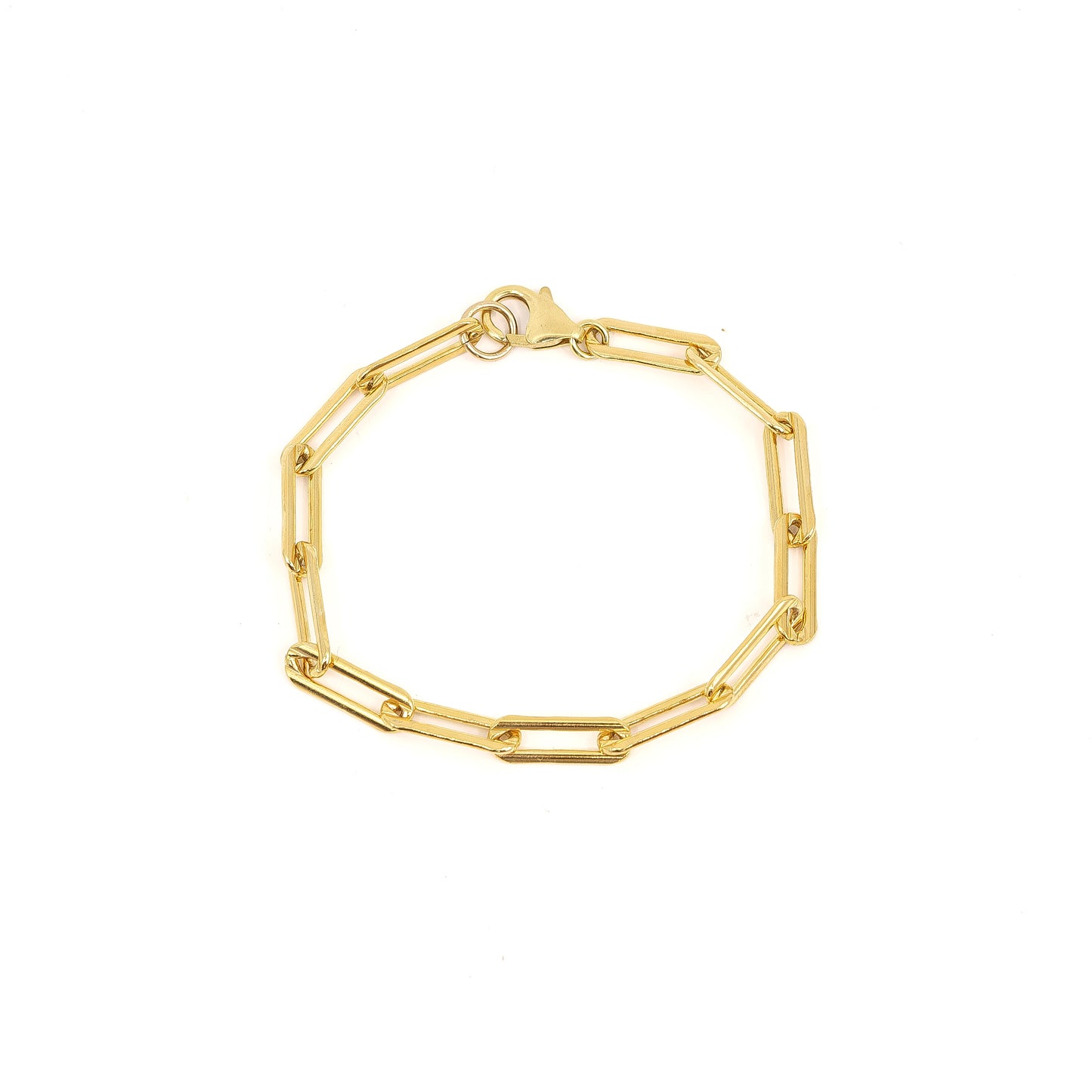 Thick Paperclip Bracelet