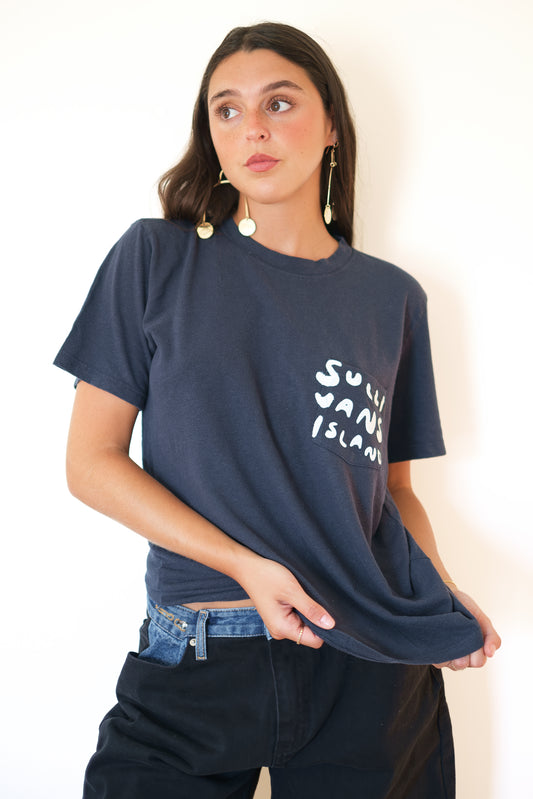 GOLDBUG Pocket Tee - Navy