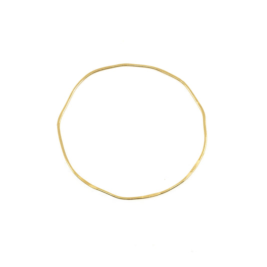 Thin Hammered ring