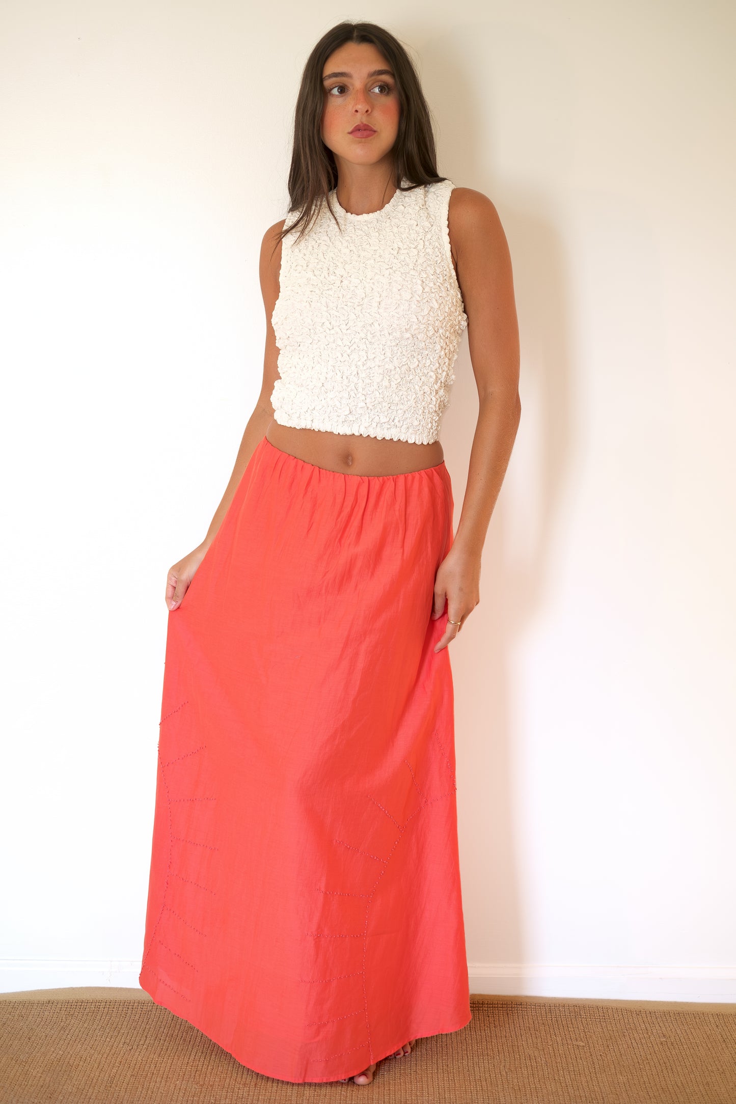 MIRTH Sardinia Skirt - Melon