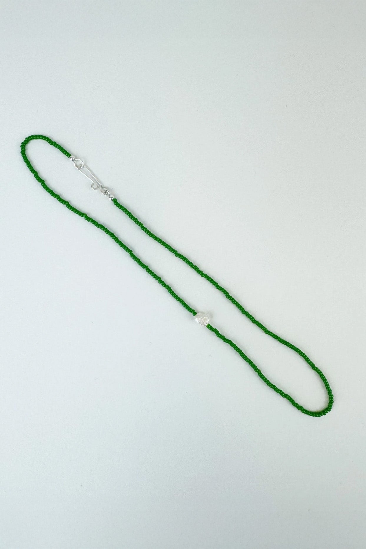 Millhouse Collection - The Khadi Necklace Green