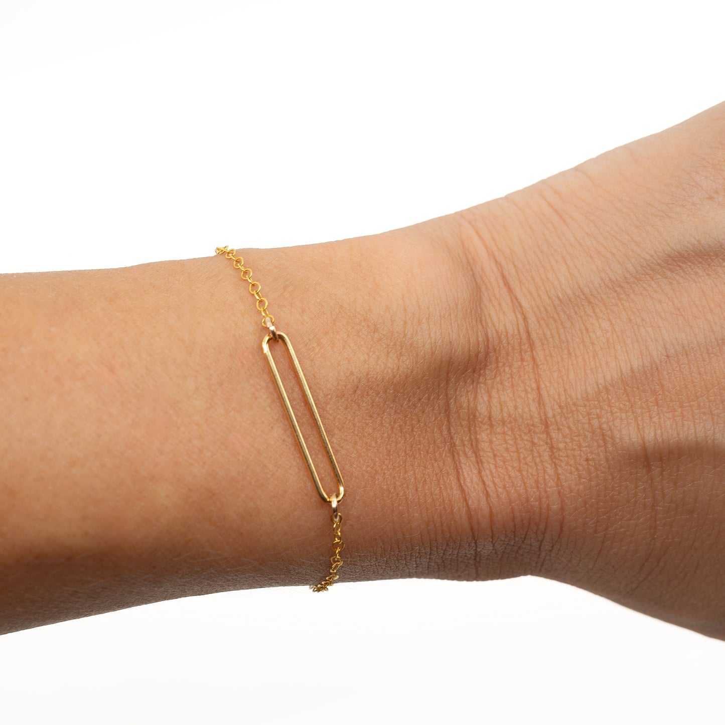Long Link Chain Bracelet
