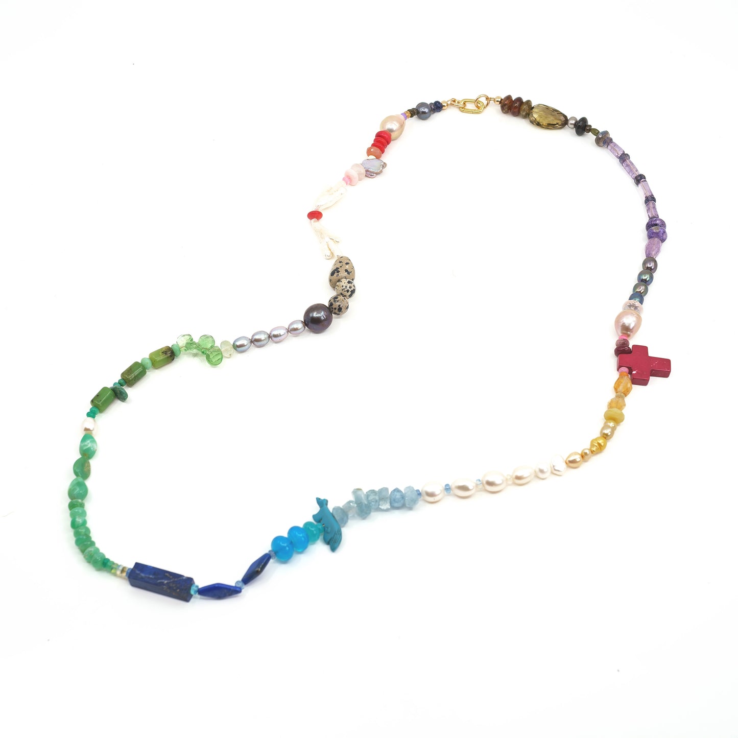 Aura Gemstone Necklace