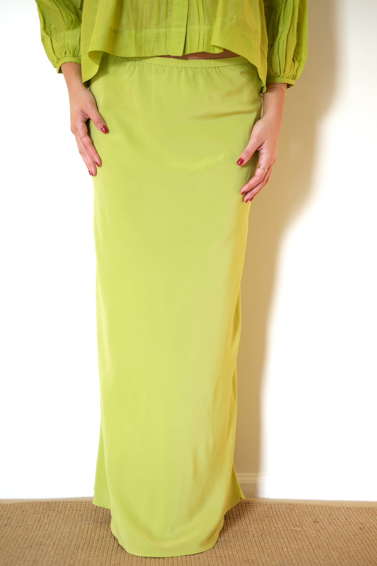 MIRTH Santander Skirt - Citronelle