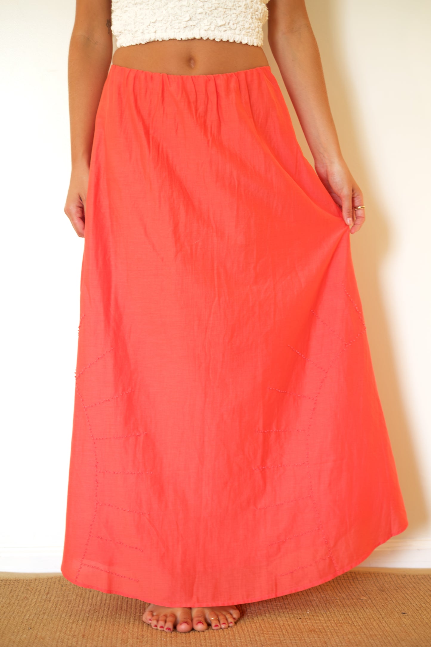 MIRTH Sardinia Skirt - Melon