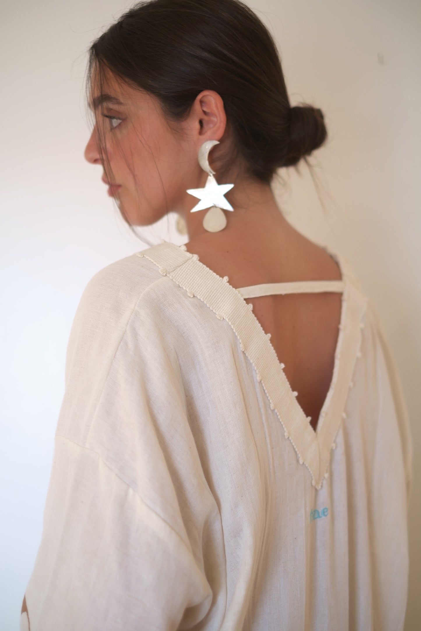 Frae Noelle Caftan - Mocha Shell