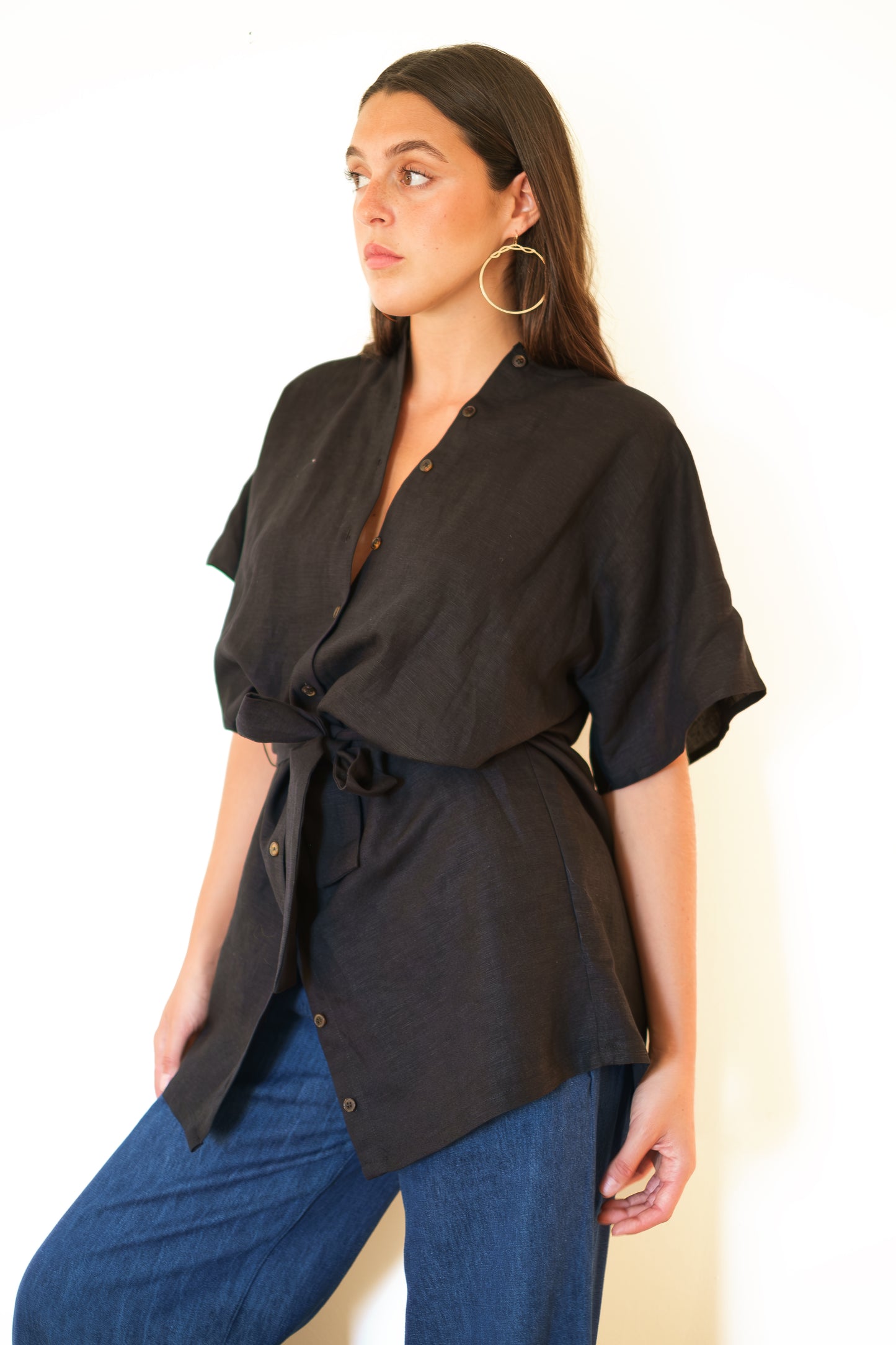 Emerson Fry Short Desert Dress - Black