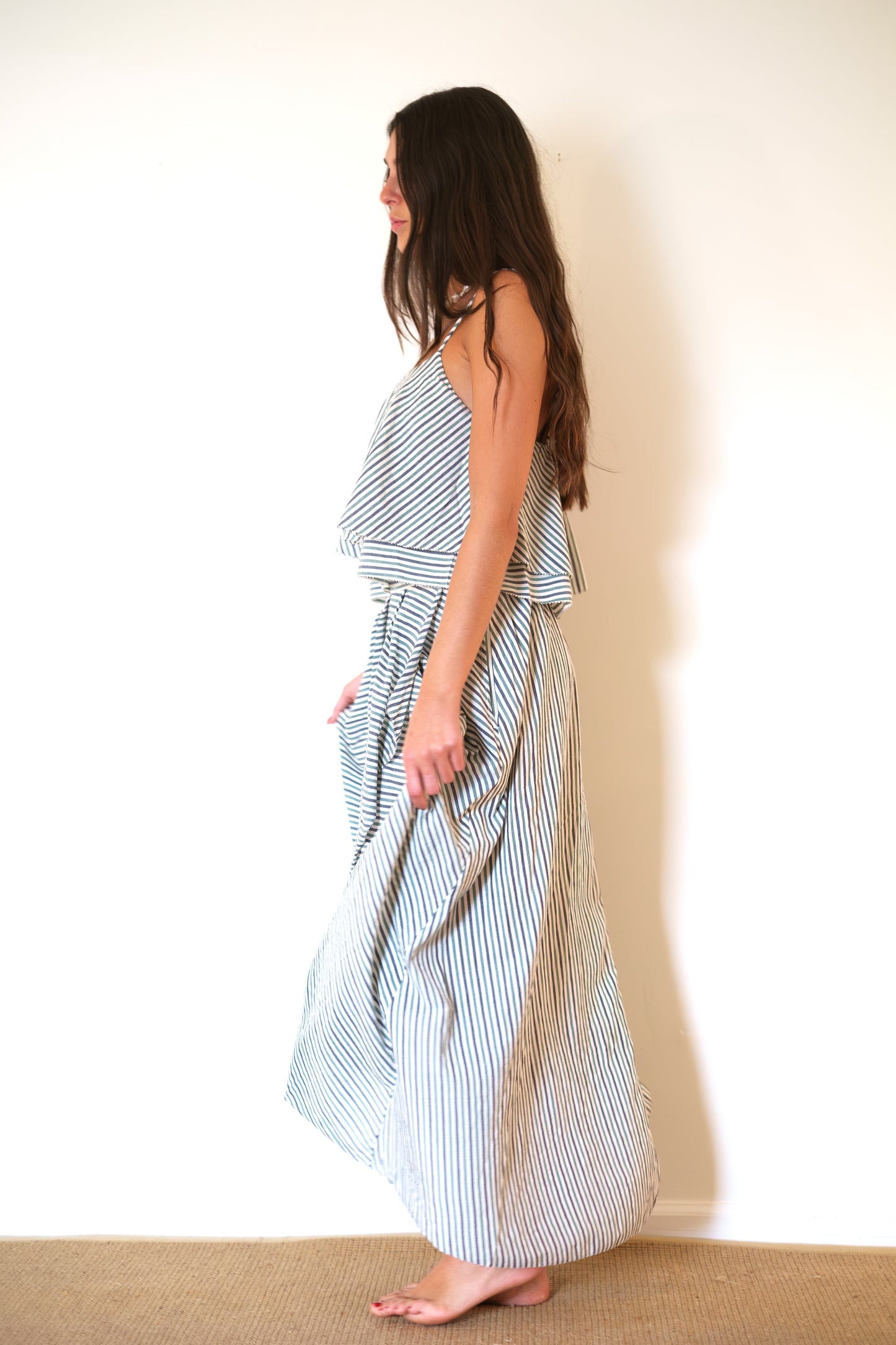 MIRTH Singapore Skirt - Dune Stripe