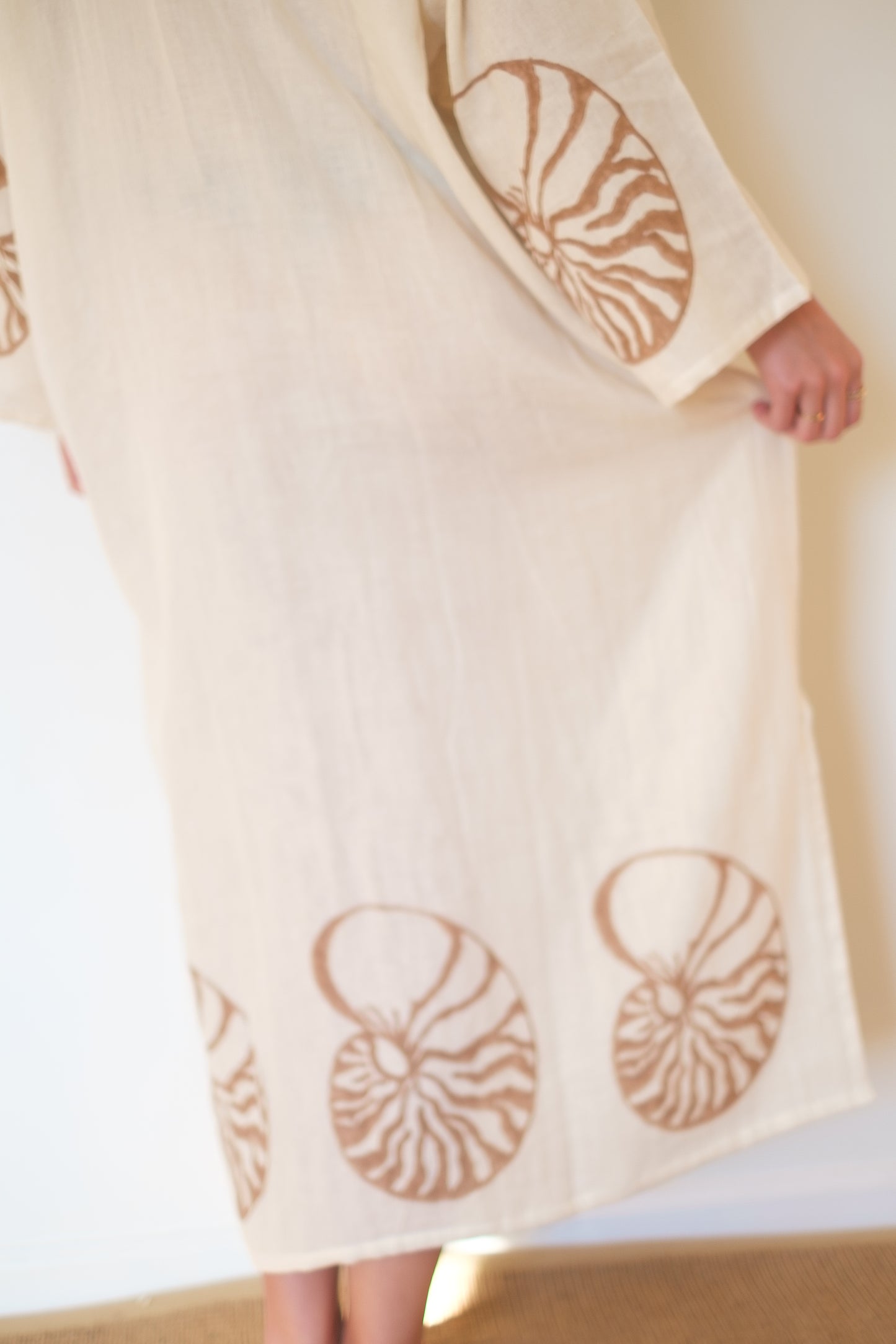 Frae Noelle Caftan - Mocha Shell
