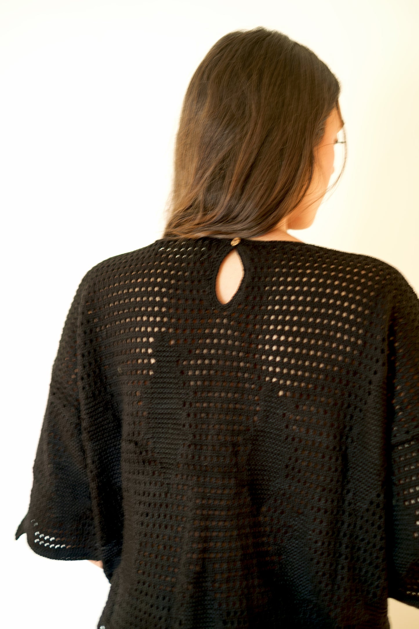 MIRTH Lokaro Pointelle Top - Black