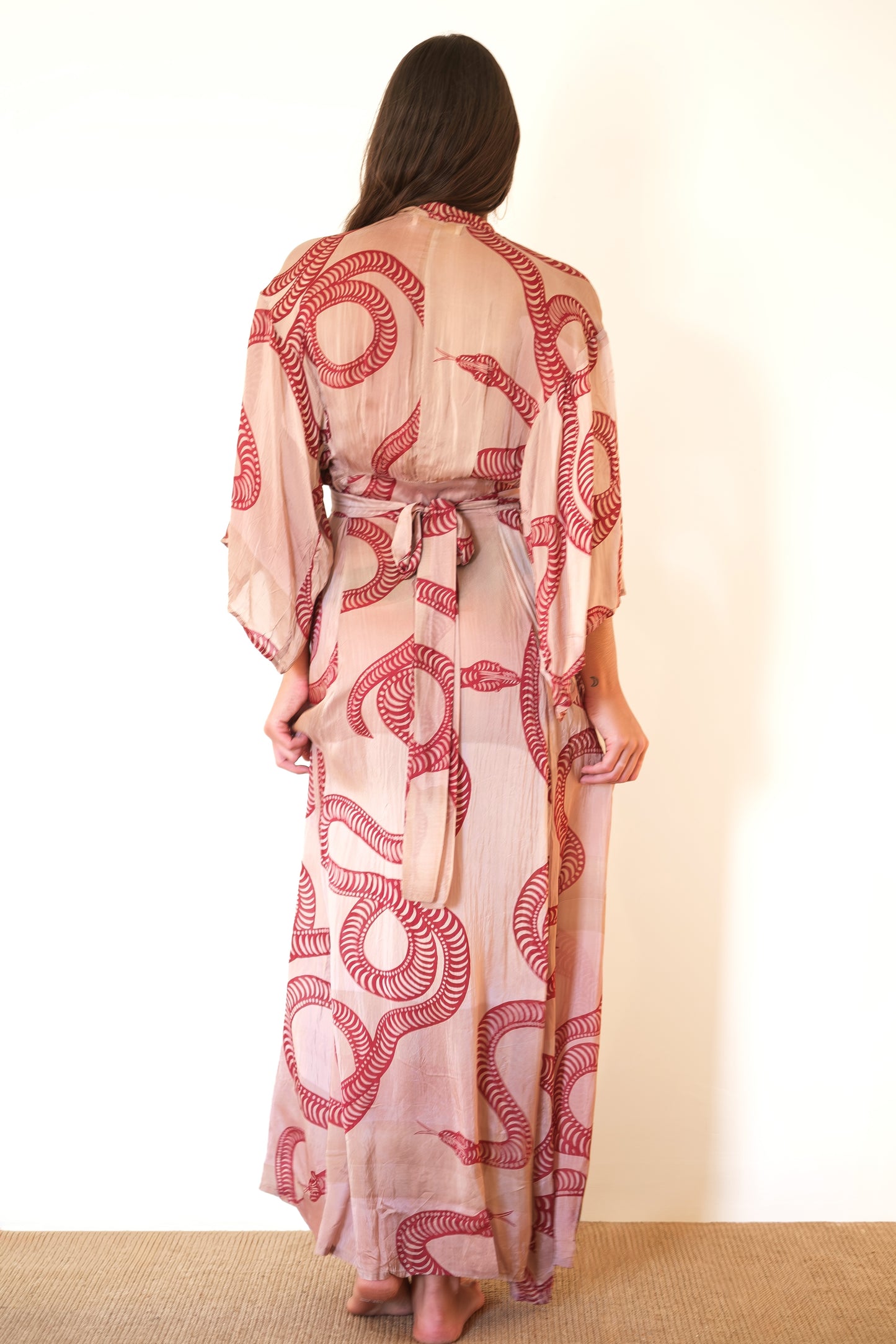 Natalie Martin Sarah Dress - Ament Snake Bone