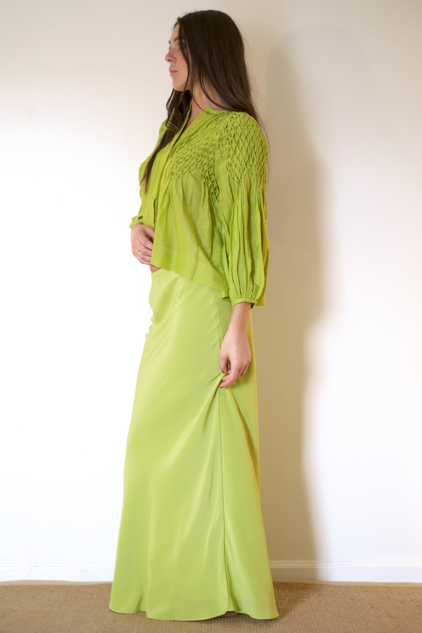 MIRTH Santander Skirt - Citronelle