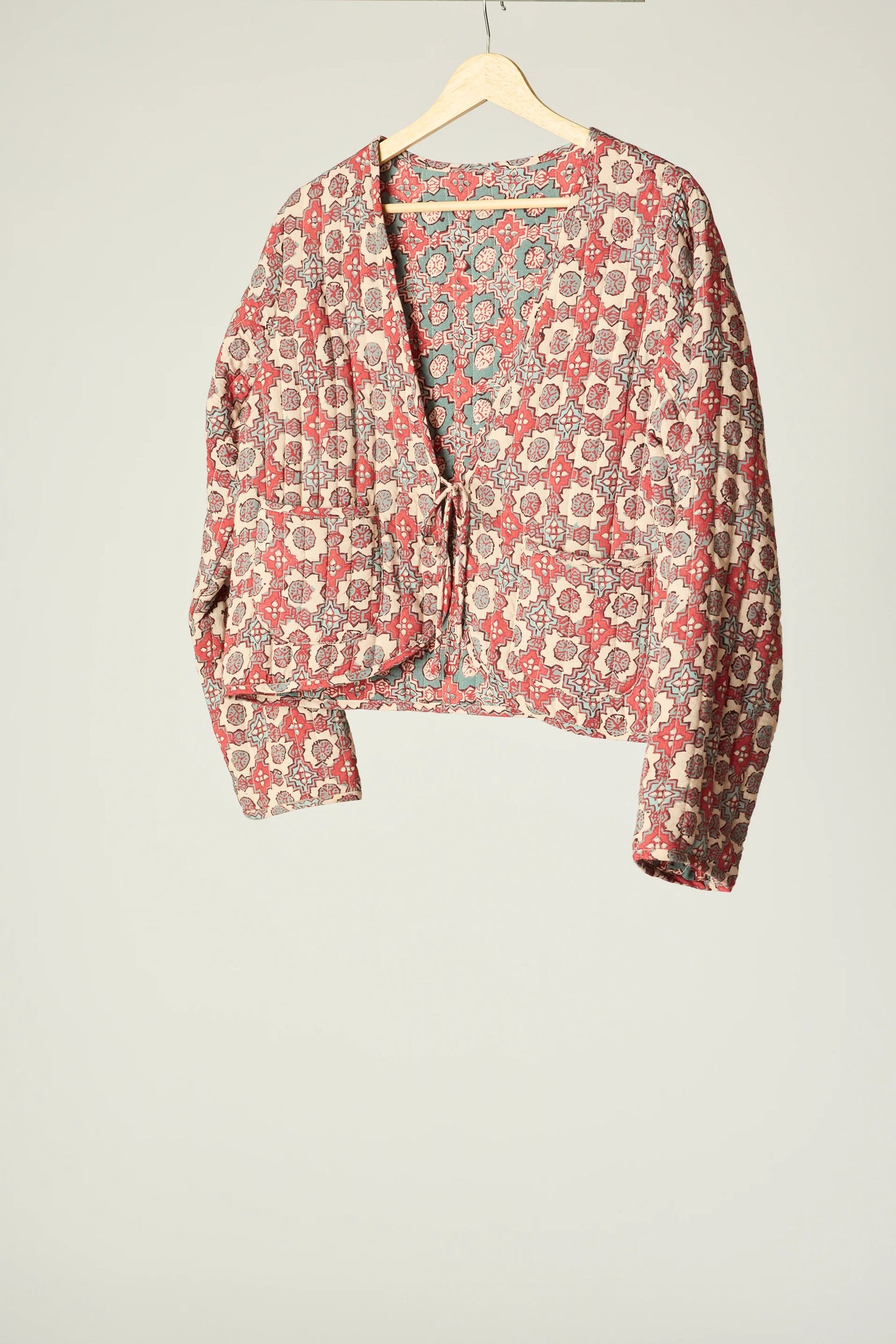 Natalie Martin Saskia Jacket - Spanish Tile Combo