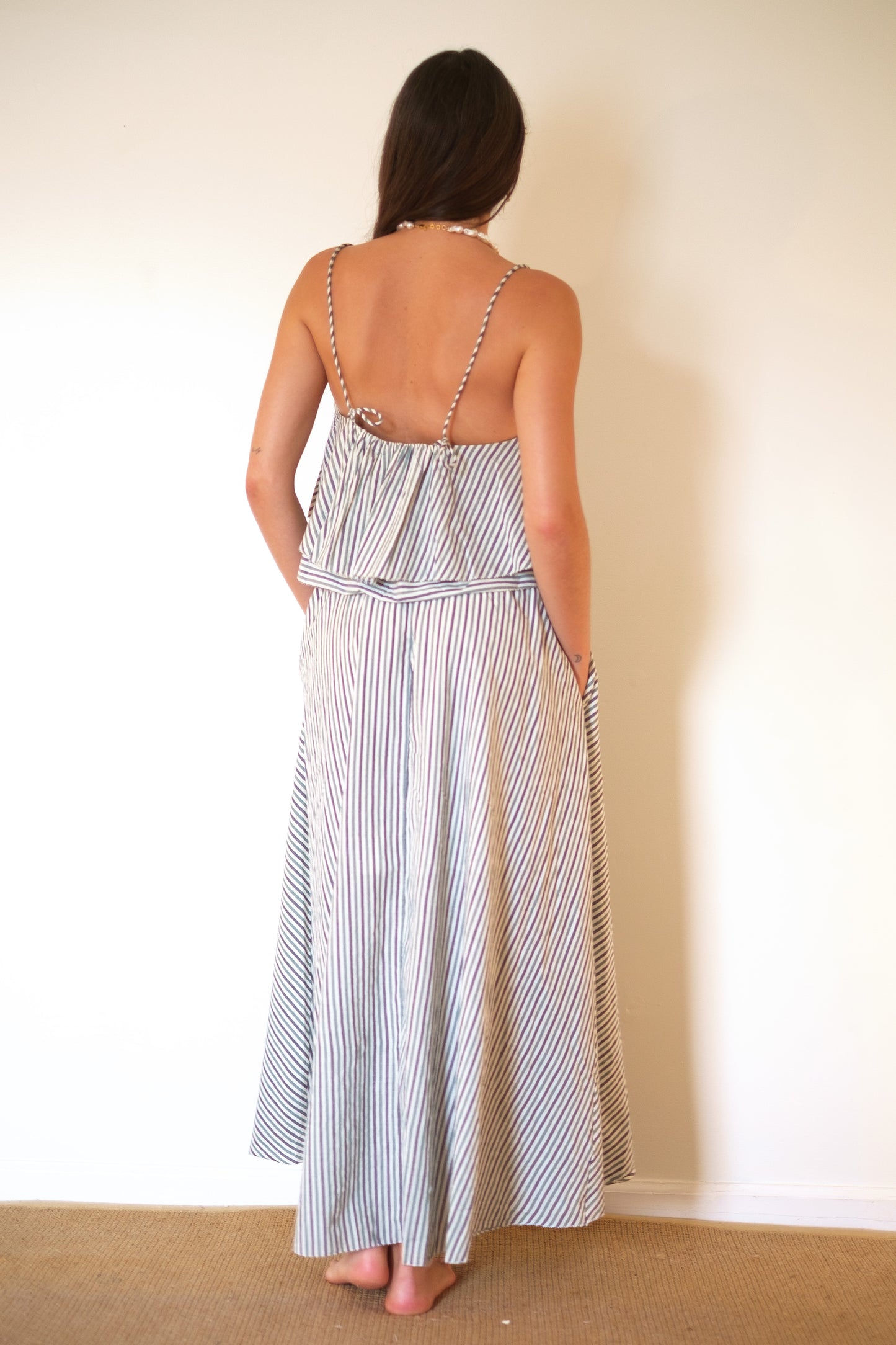 MIRTH Singapore Skirt - Dune Stripe