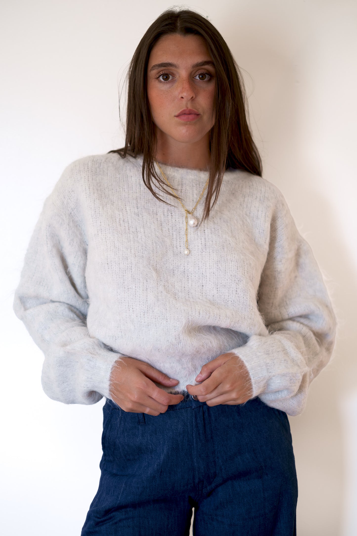 American Vintage Niby Sweater - Polar Melange