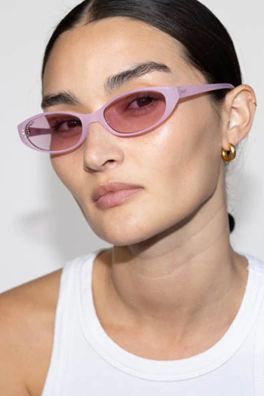 Reality Eyewear Velvet Kitten in Milky Pink Sorbet