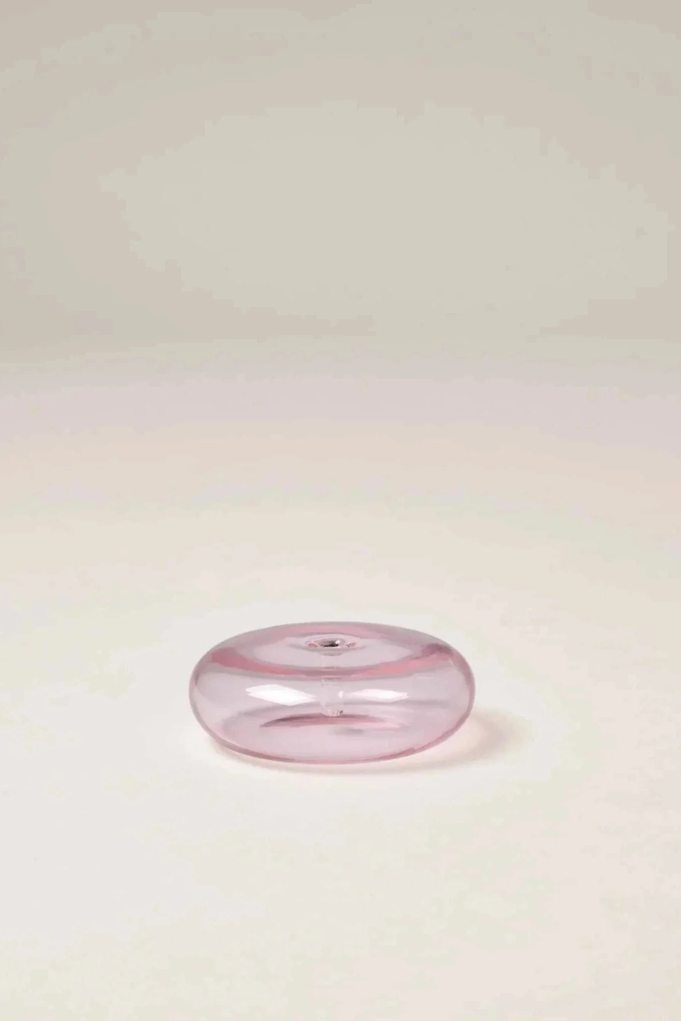 Glass Vessel Incense Holder - Pink