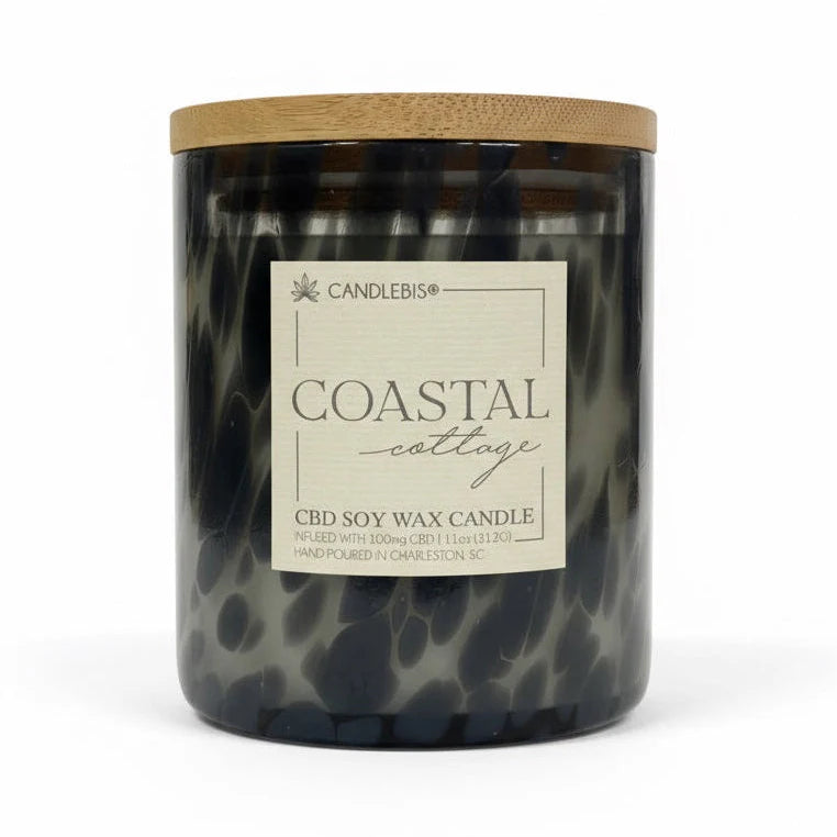 Candlebis - Coastal Cottage CBD Candle