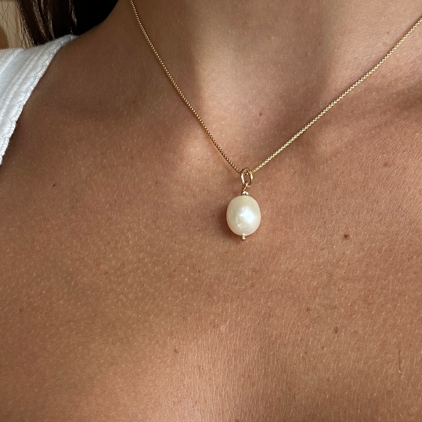 Medium Pearl Charm