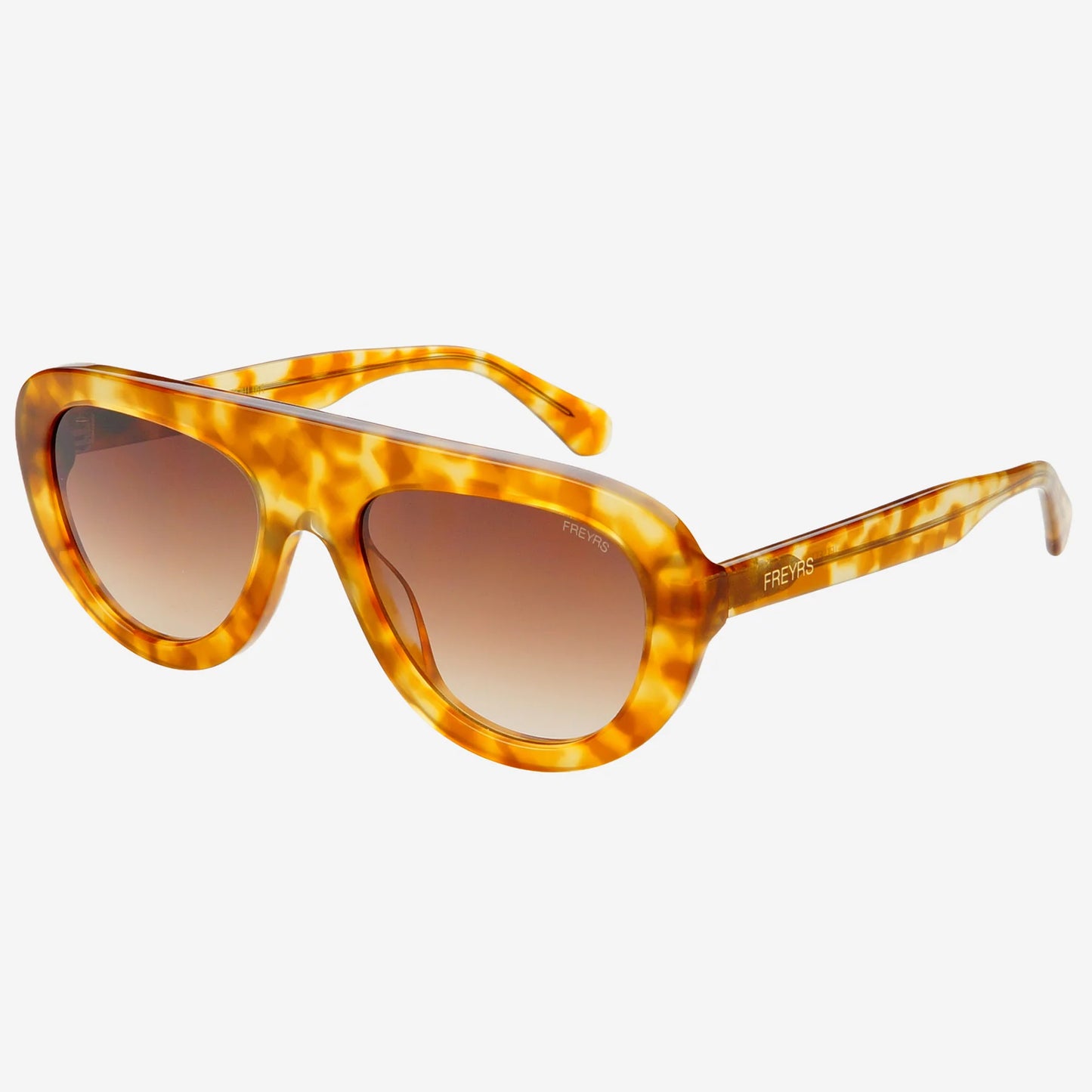 Freyrs Jetsetter Sunglasses - Honey Tortoise
