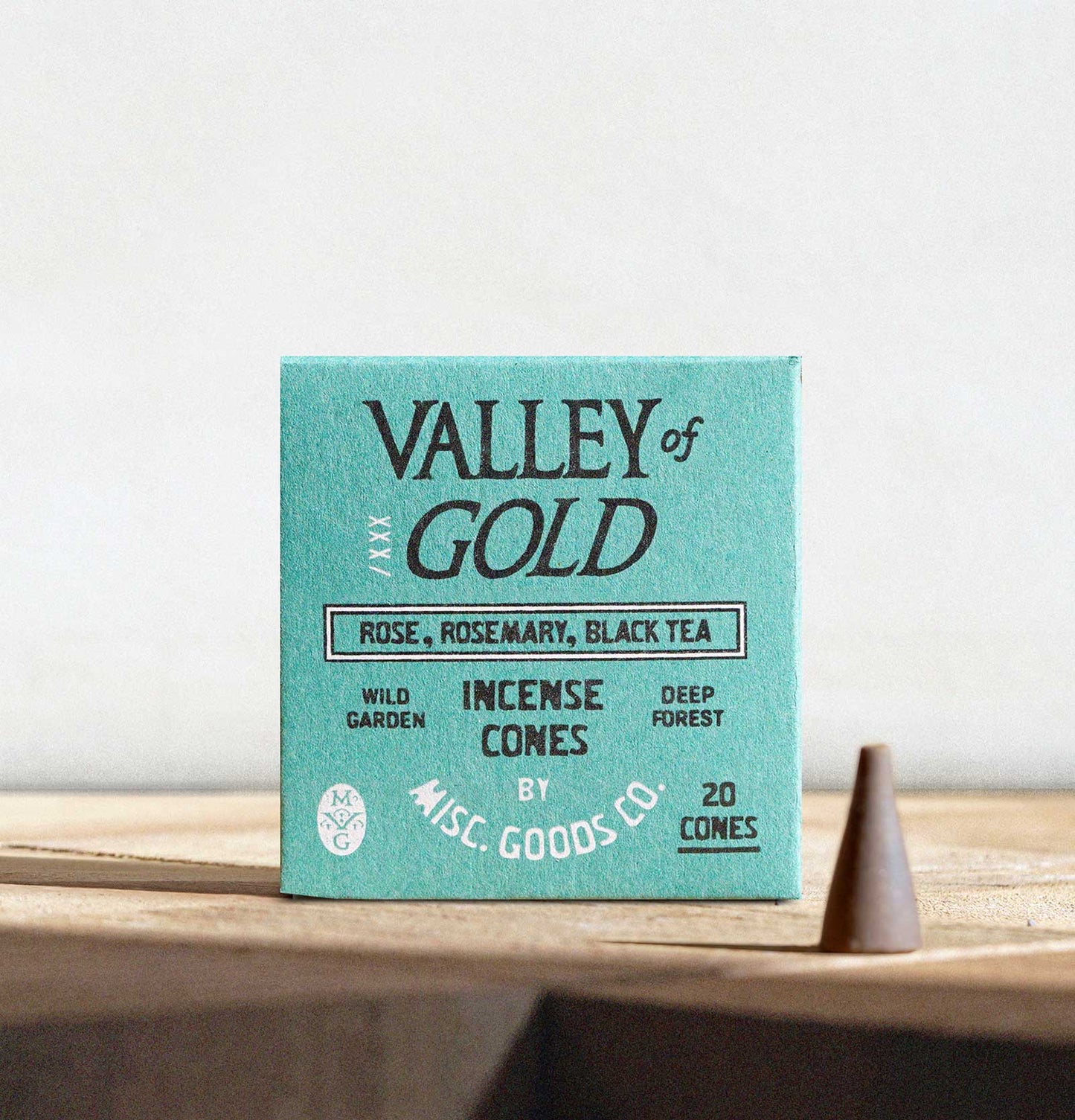 Misc Goods Incense Cones - Valley of Gold