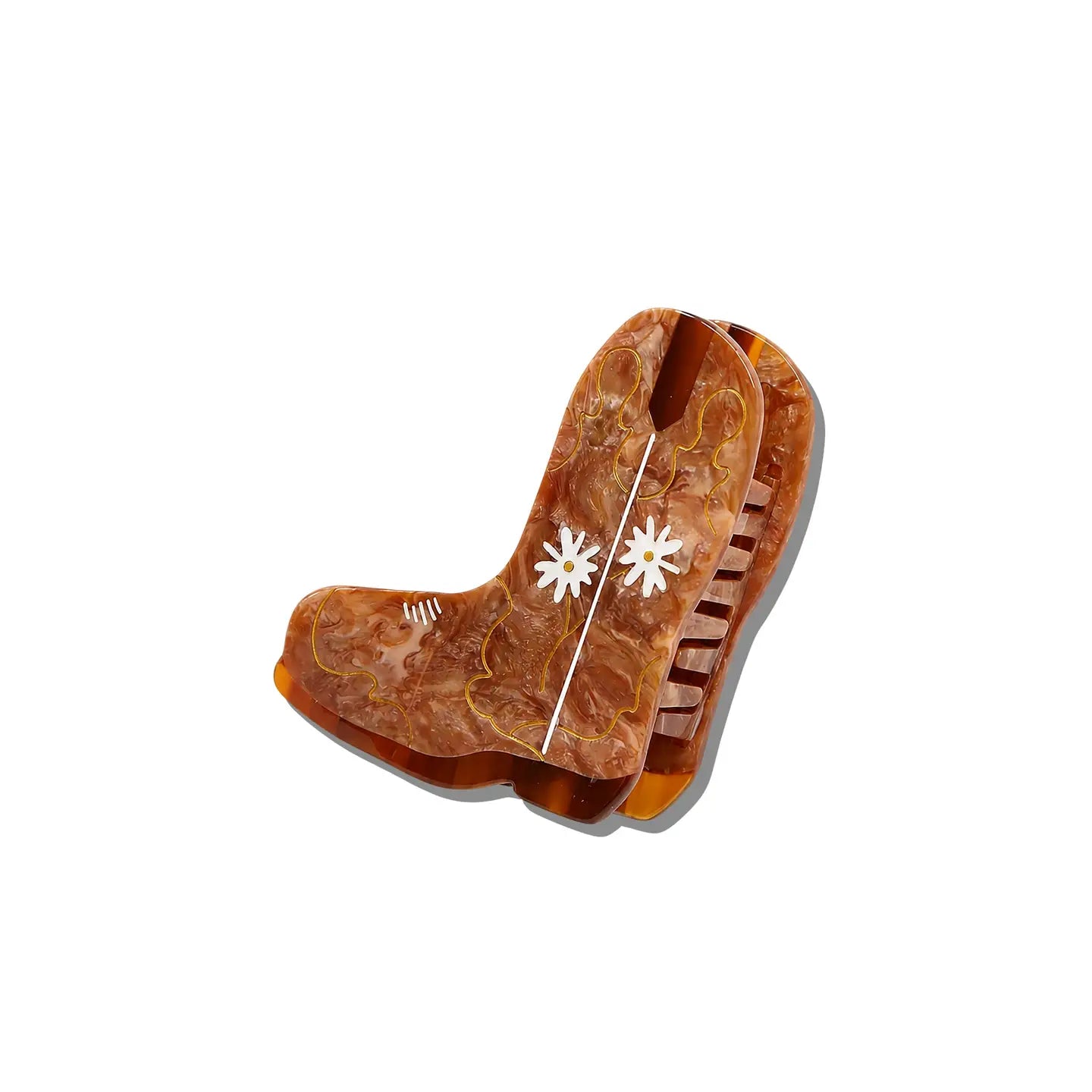 Solar Eclipse | Cowboy Boot Claw Hair Clip