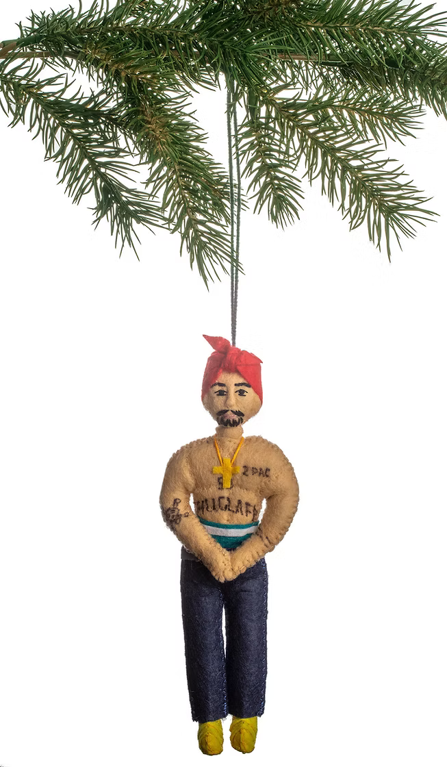 Silk Road Bazaar Ornament - Tupac Shakur