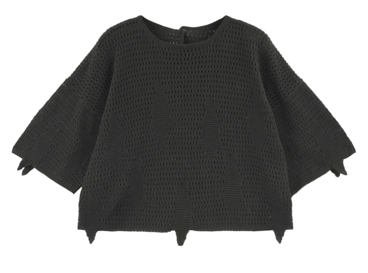 MIRTH Lokaro Pointelle Top - Black