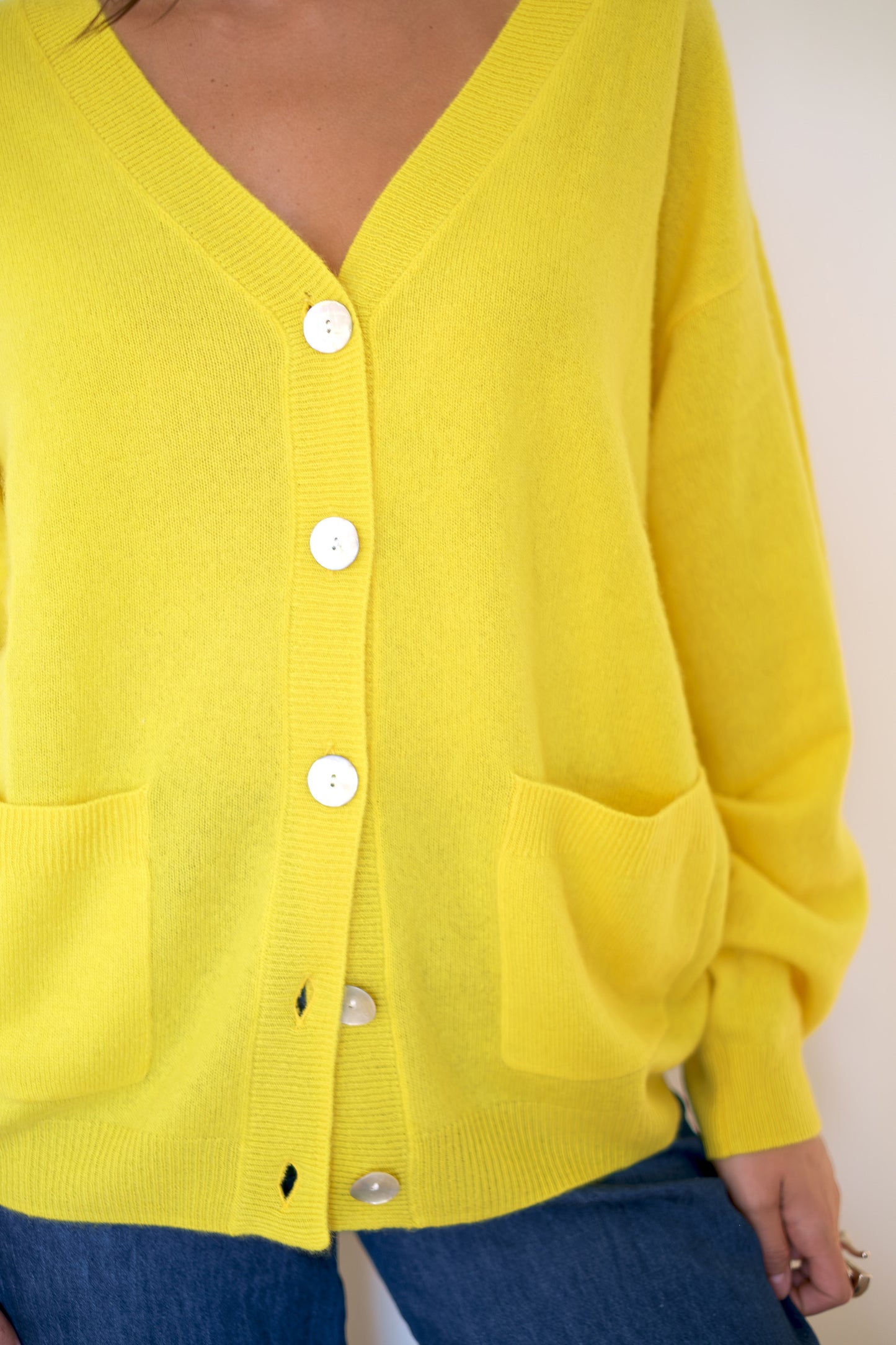 Crush Canggu Oversized Cardigan - Sunshine