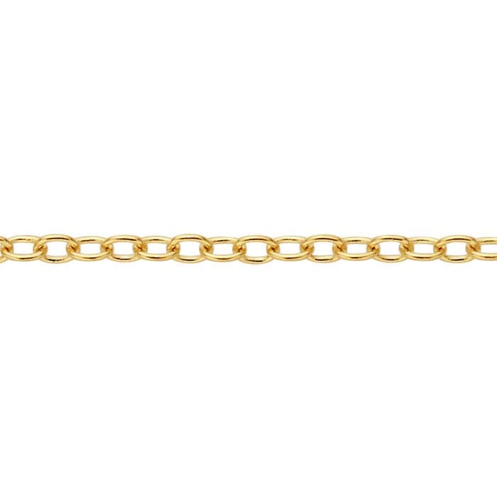 14K Fine Yellow Gold Adjustable Chain