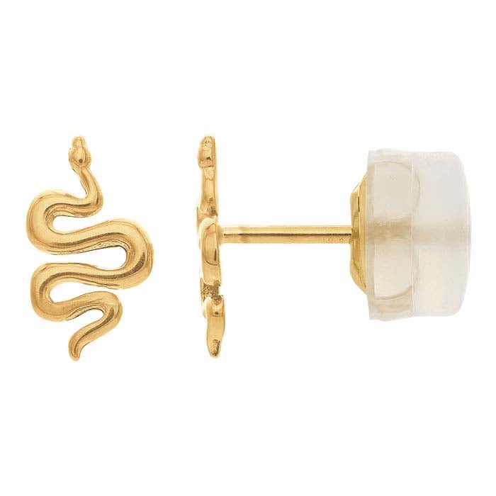 14k Tiny Shaped Studs