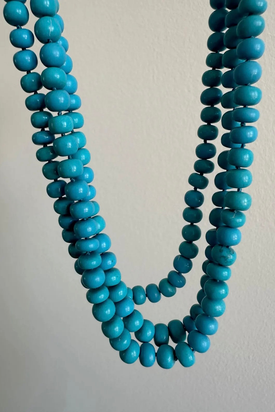 Anokhi Green - Blue Howlite Turquoise Necklace
