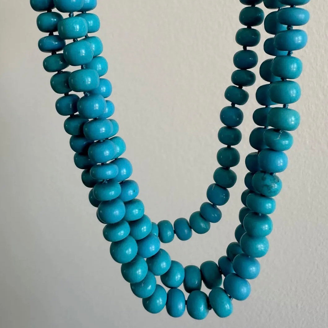 Anokhi Green - Blue Howlite Turquoise Necklace