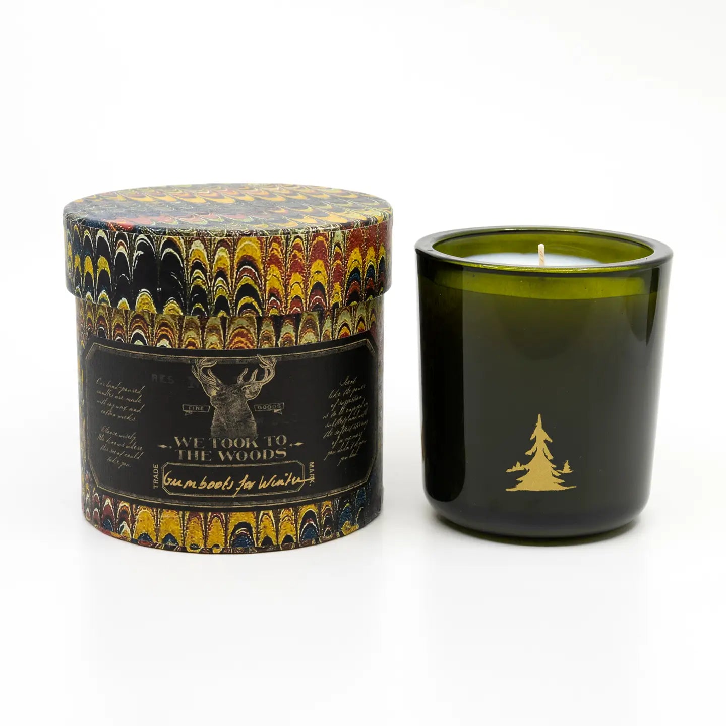 We Took To The Woods Candle - Gumboots for Winter