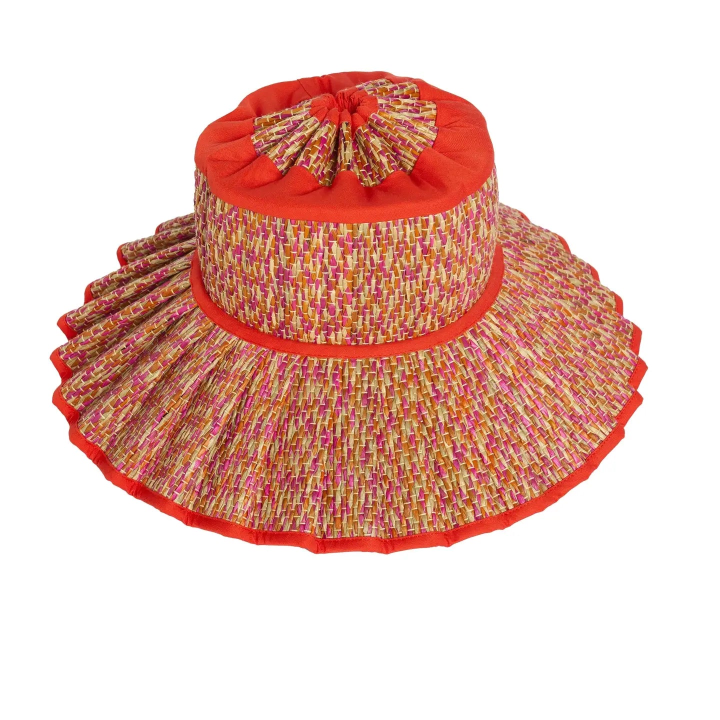 Lorna Murray Island Capri Hat - Bougainvillea Tangerine