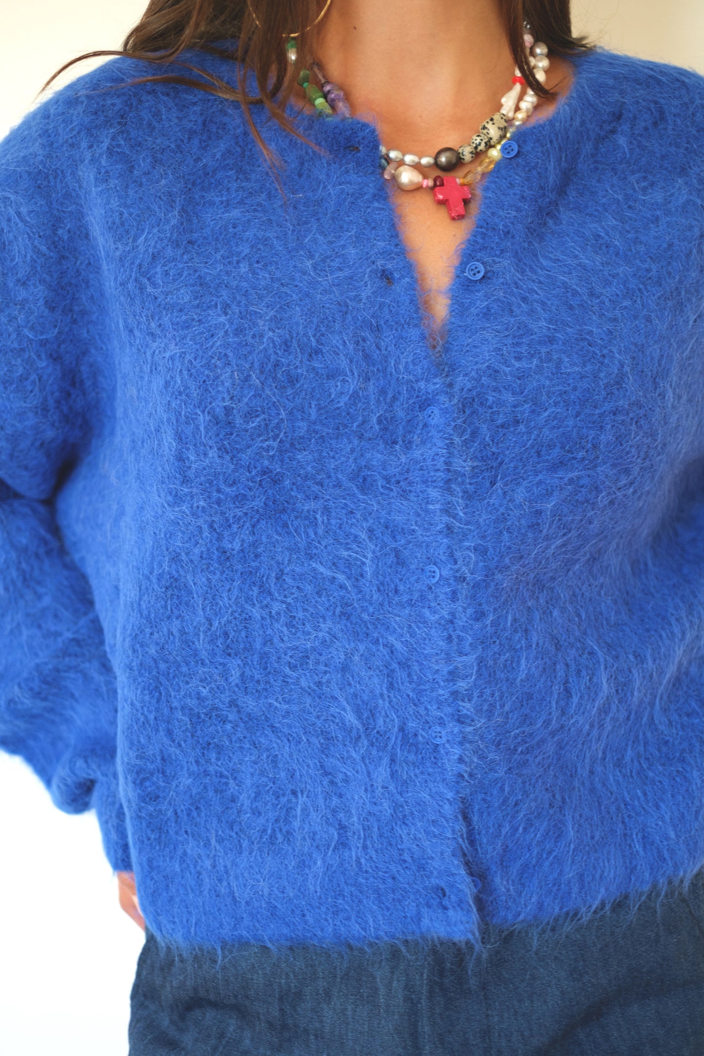 American Vintage Niby Cardigan - Royal Blue