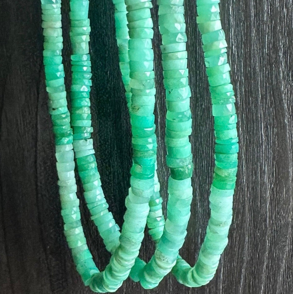 Anokhi Green - Bright Green Summer Beads | Chrysoprase Onyx