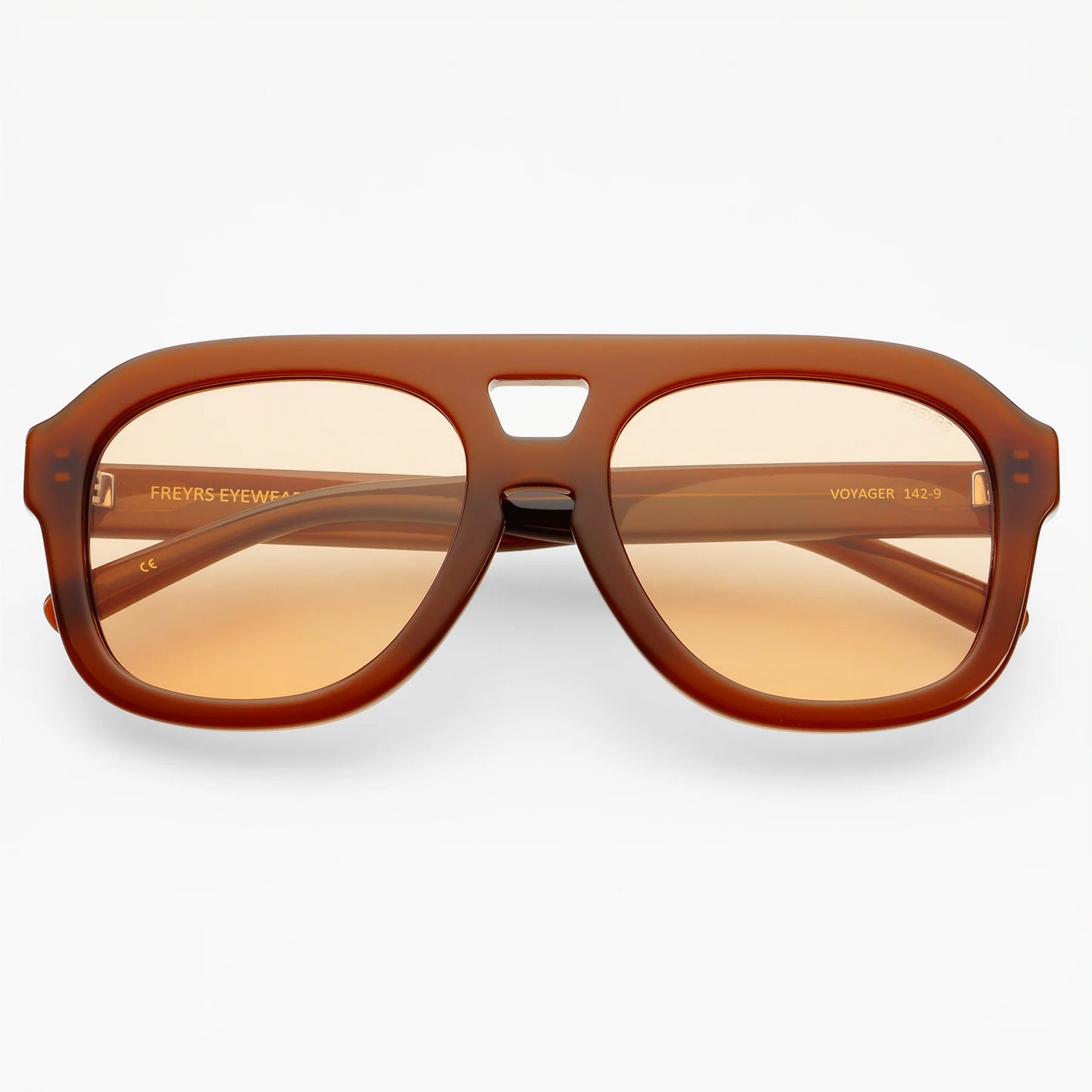 Freyrs Voyager Sunglasses - Caramel Brown