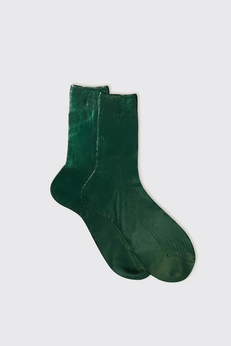 Maria La Rosa One Ribbed Metallic Socks