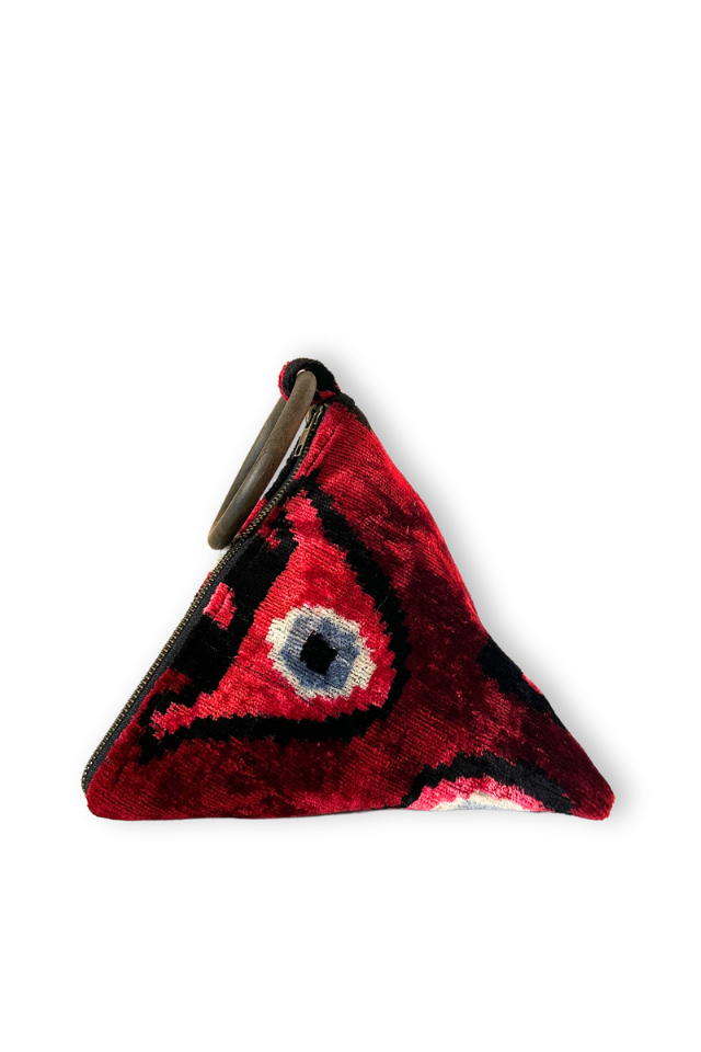 Ichiche Triangle Bracelet Bag - Red