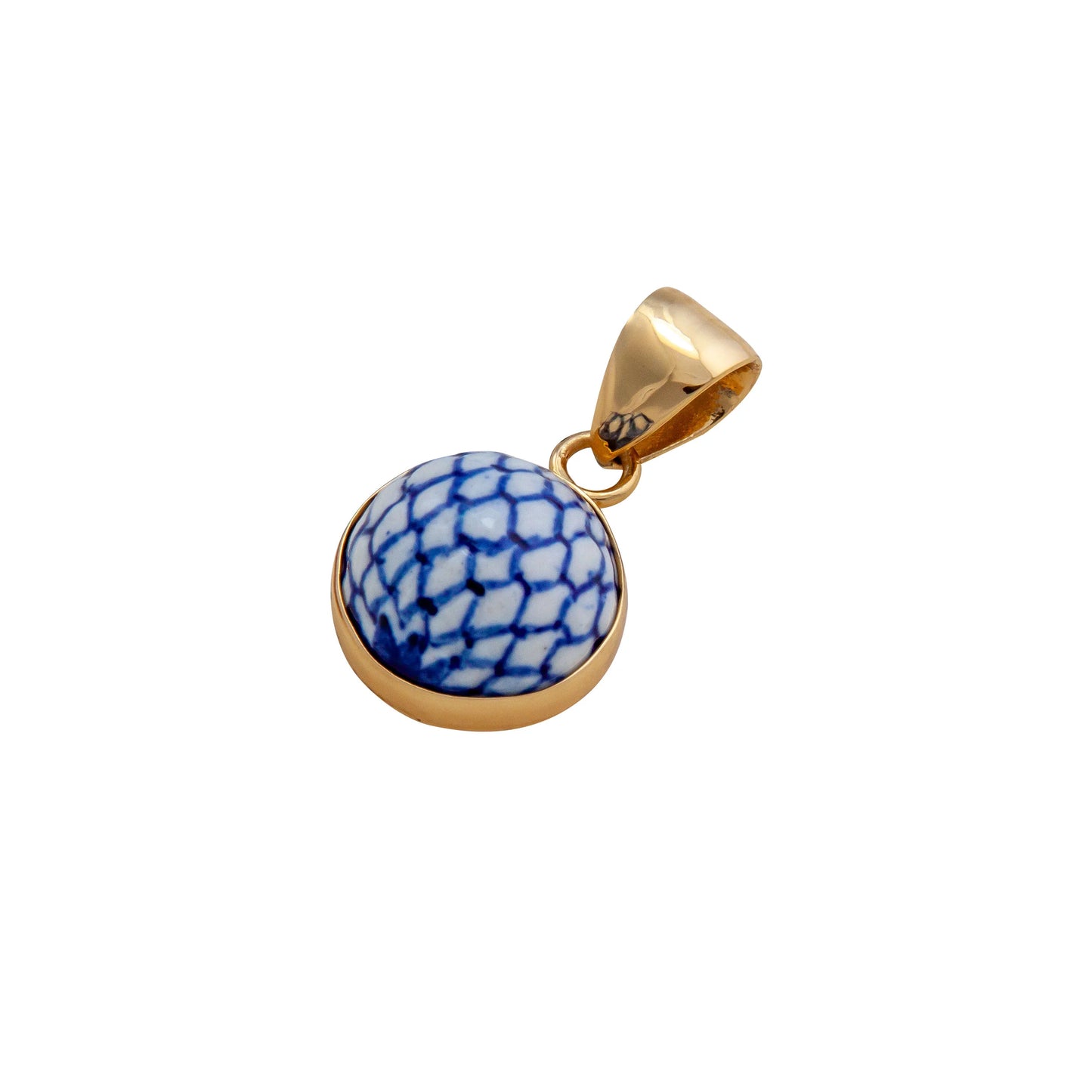 Charles Albert Alchemia Blu Mermaid Ceramic Pendant