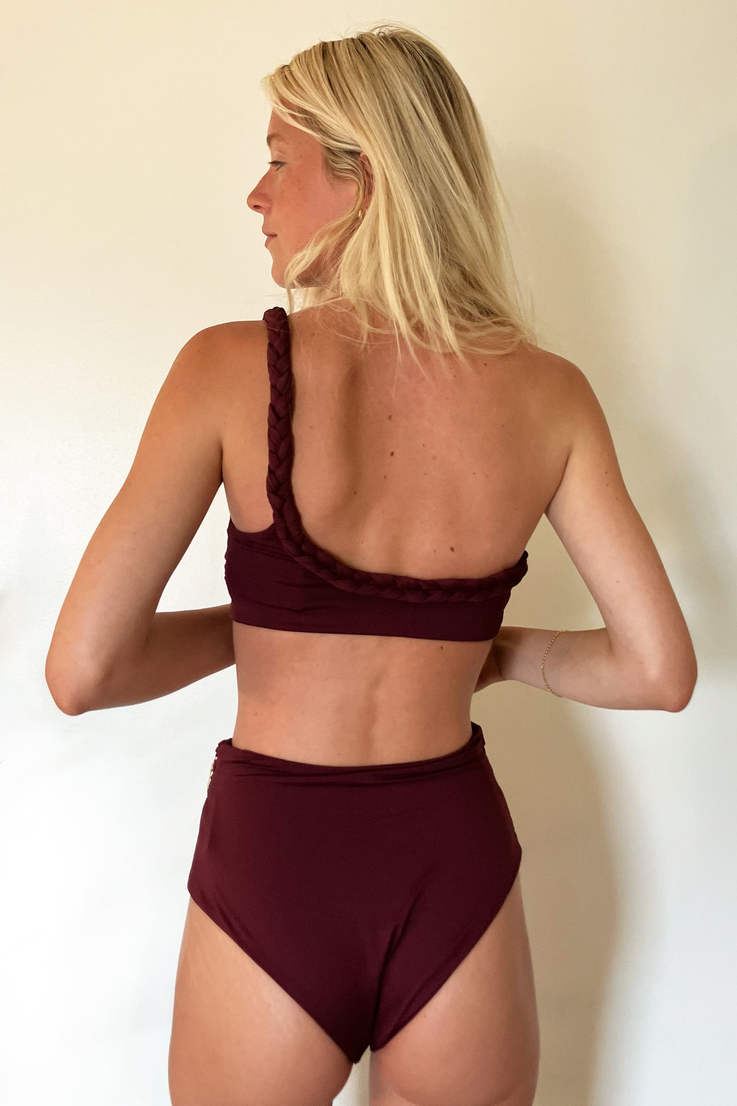 Khaven Swim Matilda Bottom-Aubergine
