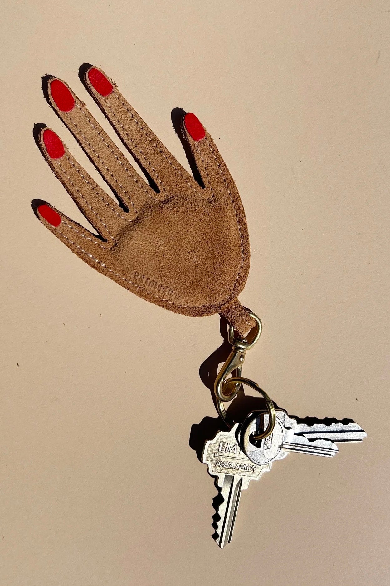 Primecut Keychain - Tan Hand