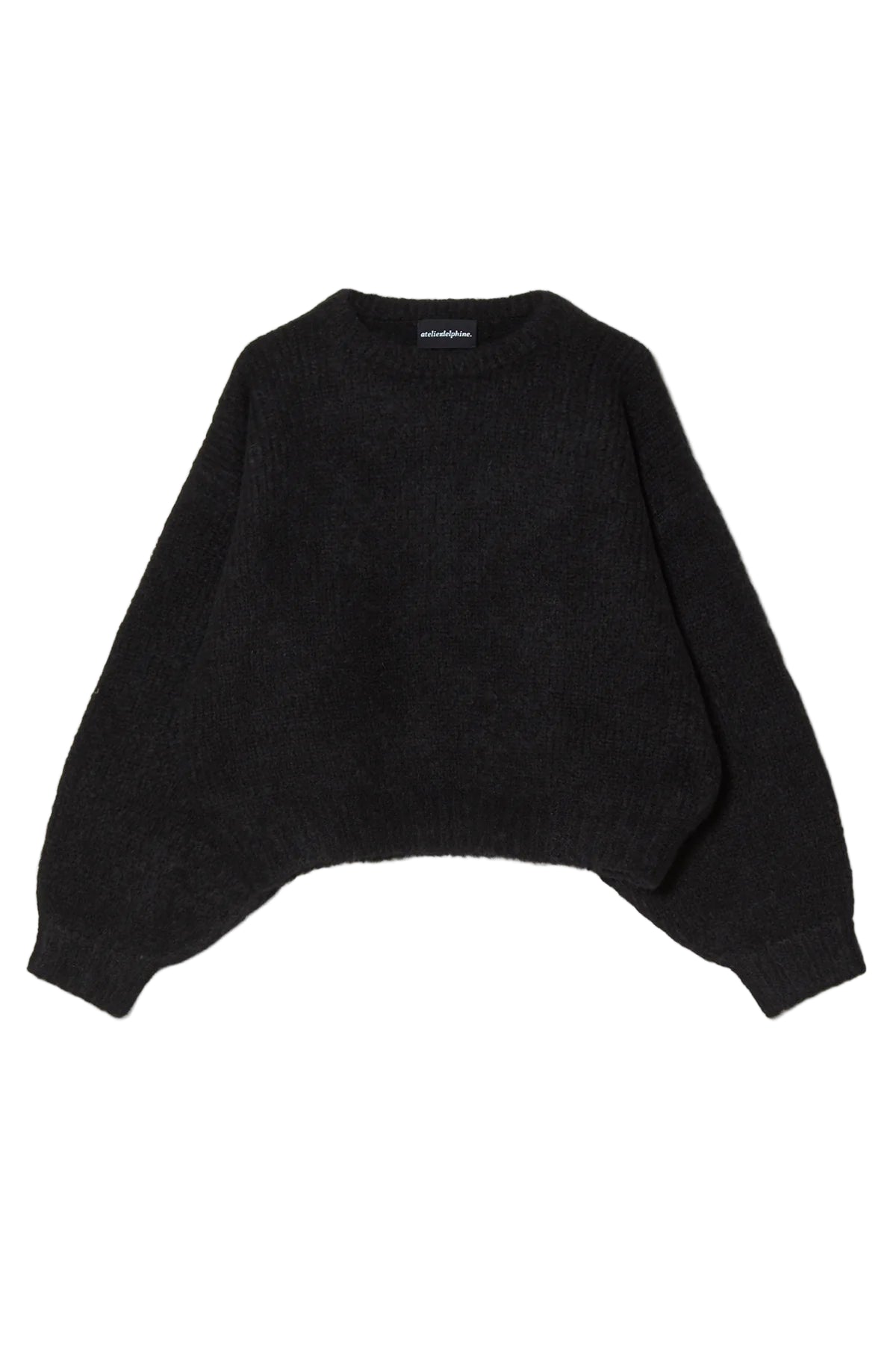 Atelier Delphine Balloon Sleeve Sweater - Black