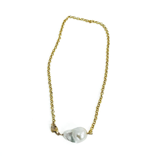Baroque Pearl Choker