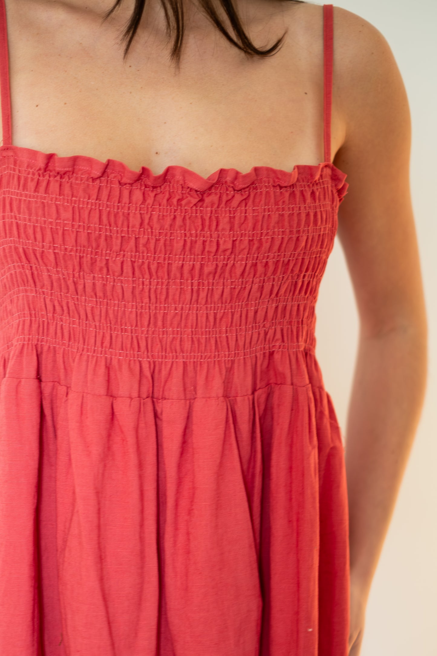 Citrine Swim Bella Dress - Brick