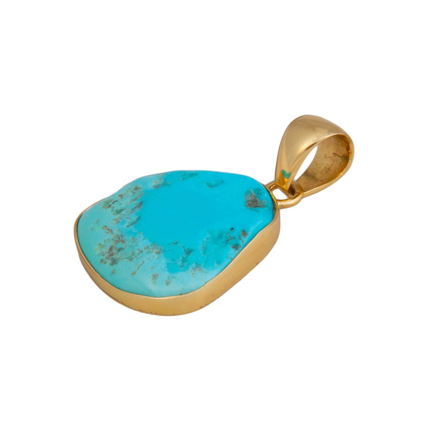 Charles Albert Sleeping Beauty Turquoise Pendant