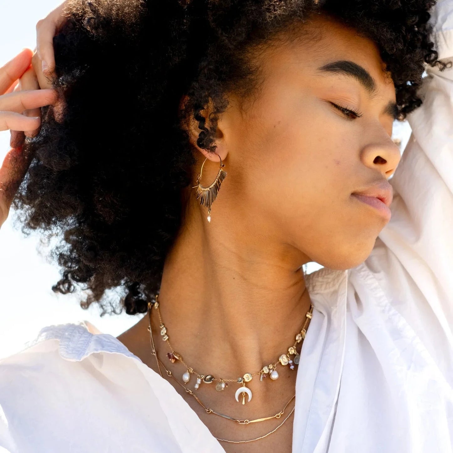 The Swellife - Glitter Charm Necklace