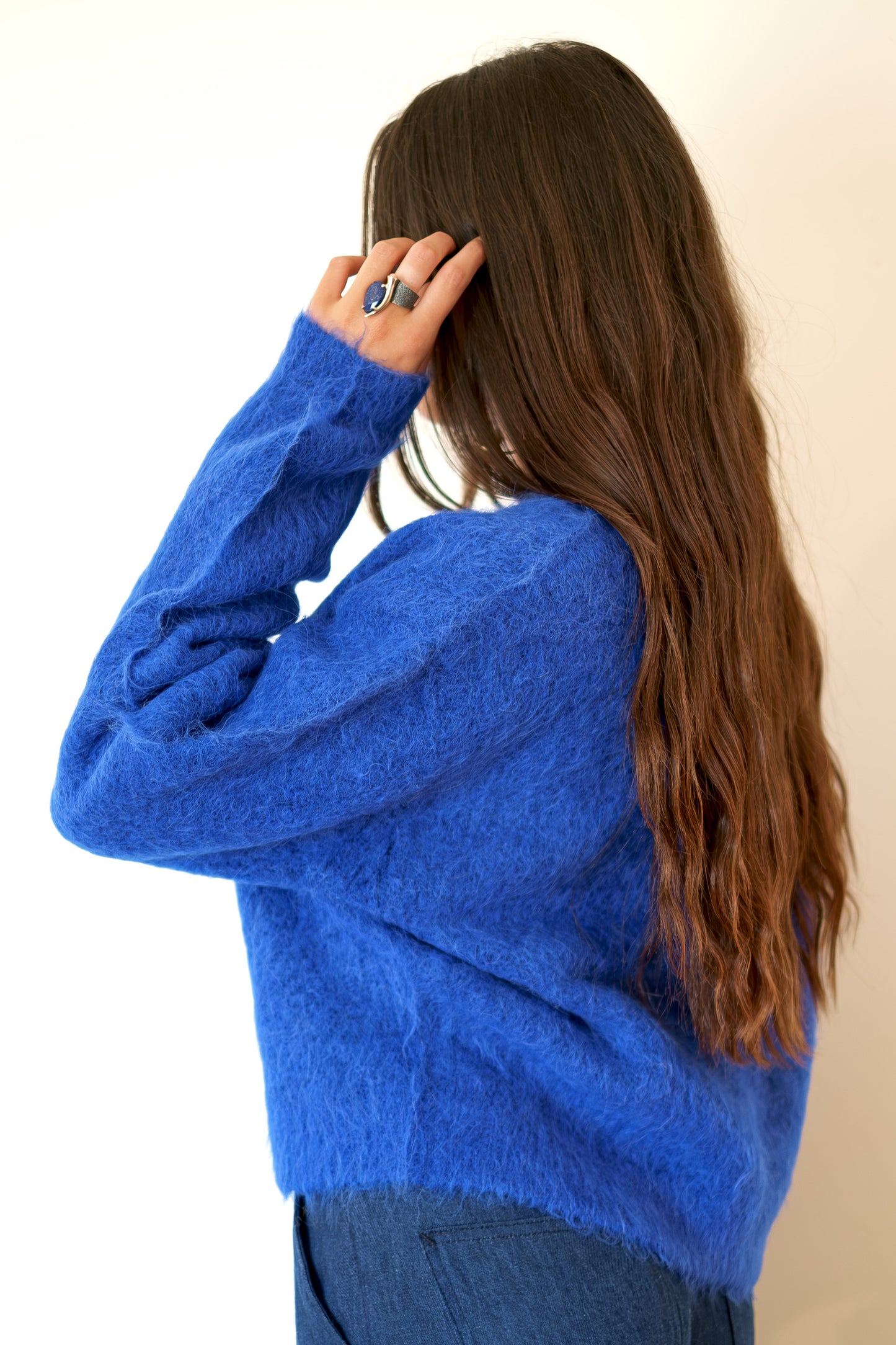 American Vintage Niby Cardigan - Royal Blue