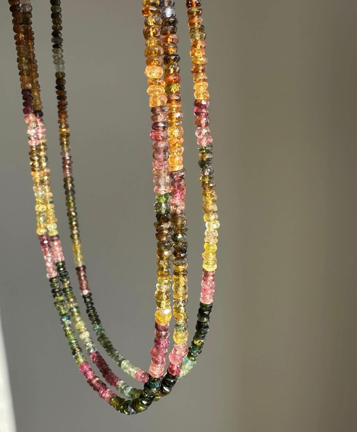 Anokhi Green - Colorful Tourmaline Necklace